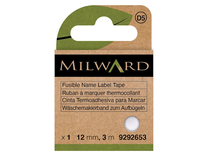 Cinta Termoadhesiva para Etiquetar Ropa de Milward Stock Limitado