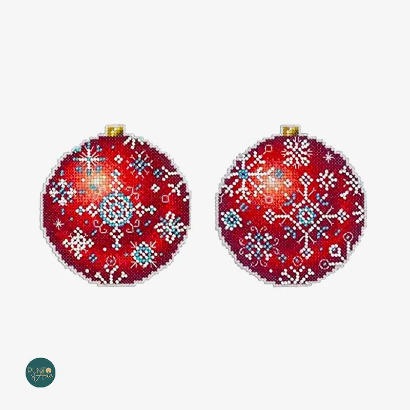 Pago Seguro Rubí de invierno - SR-167 MP Studia - Kit de punto de cruz