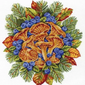 Edición Limitada Kit de Punto de Cruz 'Forest Treasures' - SNV-772 MP Studia