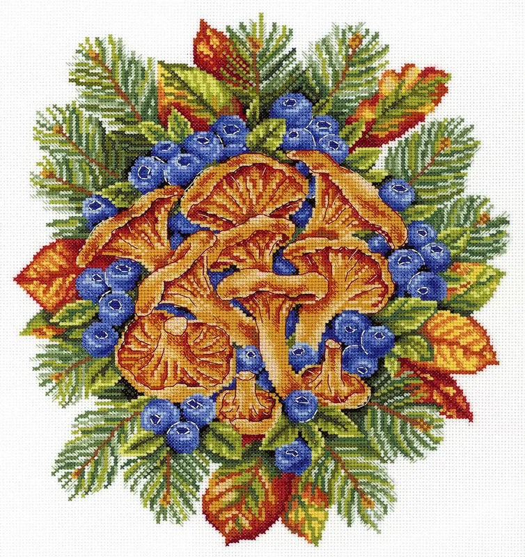 Edición Limitada Kit de Punto de Cruz 'Forest Treasures' - SNV-772 MP Studia