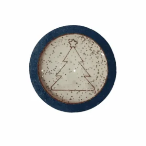 Stock Limitado Imán para Agujas 'Christmas Tree' con Resina Epoxi - Madera Wizardi KF059/111