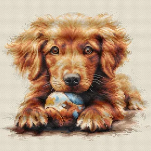 Kit de Punto de Cruz - The Play Time - BU5037 Luca-S Oferta Flash