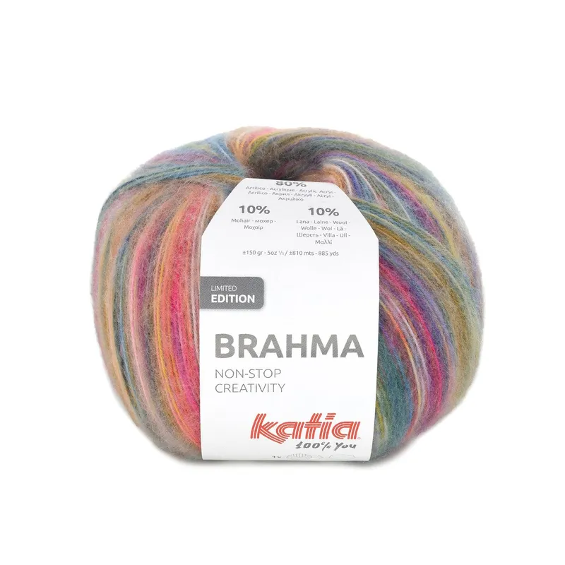 Precio Bajo Katia Brahma: Teje Labores Coloridas y Versátiles para Otoño e Invierno - 301