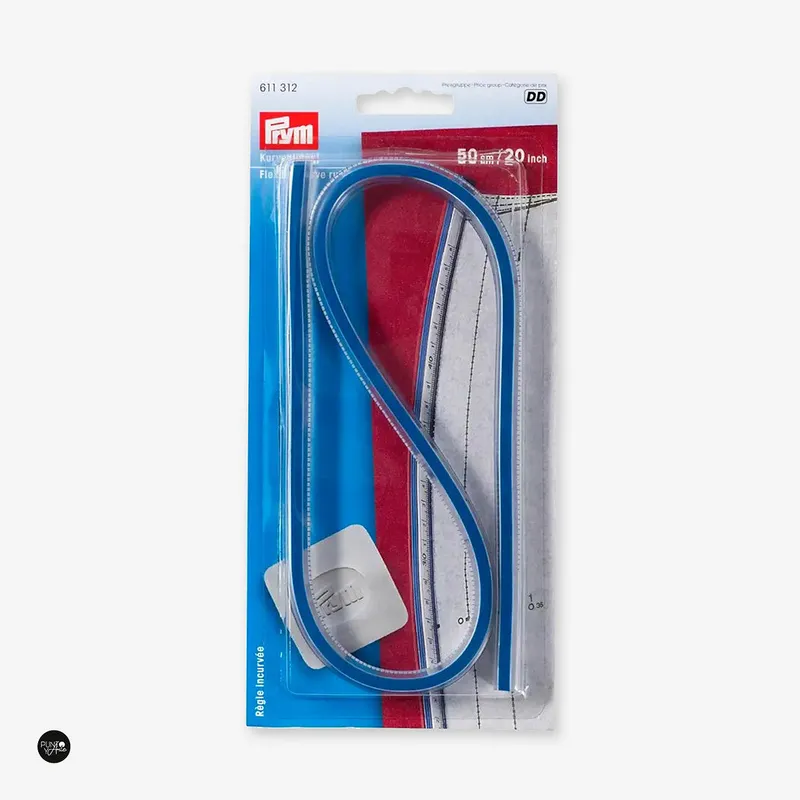 Envío Internacional Regla Flexible para Líneas Curvas Prym 611312