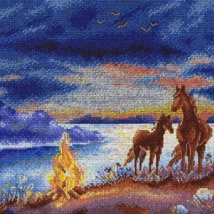 Compra Ahora Kit de Punto de Cruz. Summer night - SNV-819 MP Studia