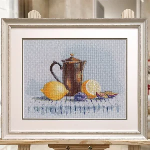 Envío Inmediato Kit de punto de cruz. Still life - 1578 OVEN