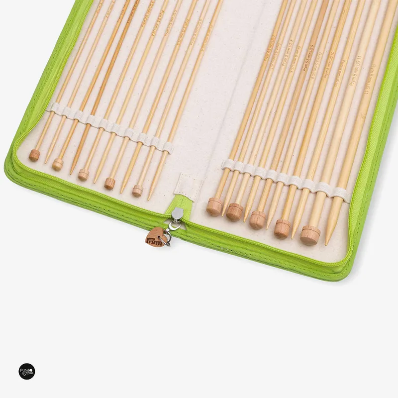 Set de Agujas de Bambú para Tricotar 33 cm de Prym 222930 Solo Hoy