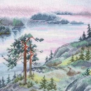 Kit de Punto de Cruz "Hora del Amanecer" RTO M993 Novedad