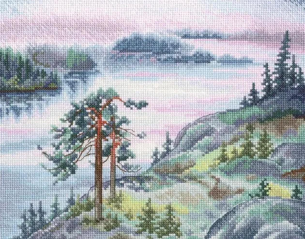 Kit de Punto de Cruz "Hora del Amanecer" RTO M993 Novedad