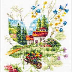 Mayoreo Kit de Punto de Cruz Magic Needle - Día de Verano, 210-321