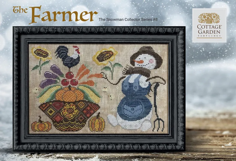 A Buen Precio The Farmer - Gráfico Punto de Cruz - Cottage Garden Samplings
