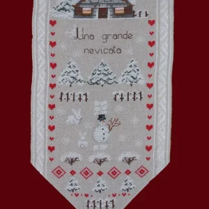 Precio Bajo CV10 Una grande nevicata - Gráfico Punto de Cruz - Serenità di Campagna