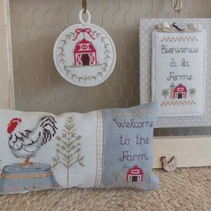 Oferta De Temporada CV 207 Welcome to the farm - Gráfico Punto de Cruz - Serenità di Campagna