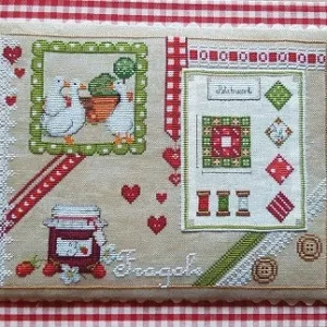 Edición Limitada CV 115 Ricordi bis - Gráfico Punto de Cruz - Serenità di Campagna