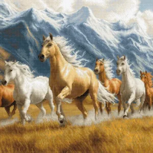 Ocasión Especial Kit de Punto de Cruz Luca-S GOLD - "Free Spirit\\