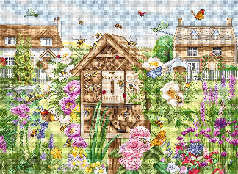 Kit de Punto de Cruz Letistitch - L8104 Busy Bee Hotel Imprescindible (Must-Have)