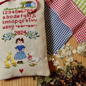 Ordena Ya Sampler 2024 - Lilli Violette - Gráfico de punto de cruz