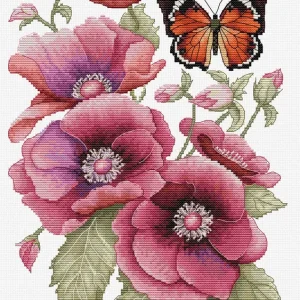 Última Versión Kit de Punto de Cruz Luca-S - The Scent of Anemones, B7037