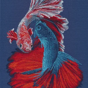 Ordenar Ahora Mismo Kit de punto de cruz "Betta Fish" 1607 Oven