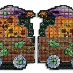 Kit de punto de cruz "Carro de Calabazas" SR-930 MP Studia Precio De Fábrica