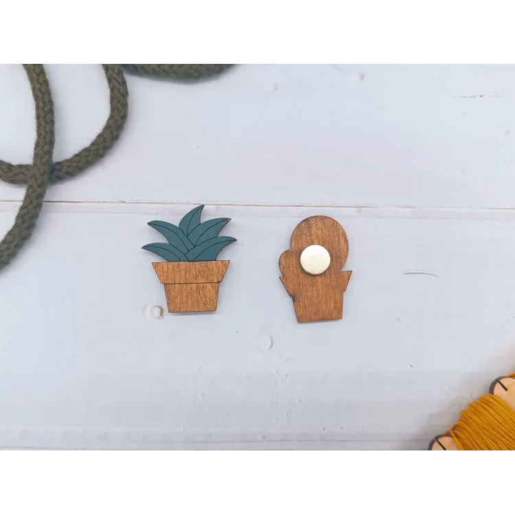 Sujetador Magnético de Agujas. Suculenta KF059/63 de Wizardi Auténtico