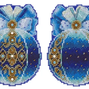 Kit de punto de cruz "Bola de árbol de Navidad. Magia de la noche" SR-969 MP Studia Precio Rebajado