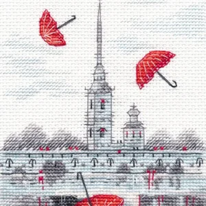 Kit de Punto de Cruz "Sketches - 6" 1628 Tendencia