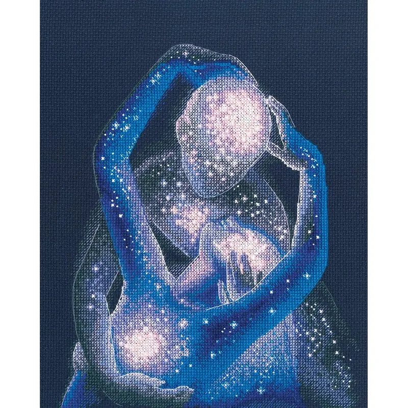 Kit de Punto de Cruz Contado - Eres el Universo Infinito RTO M1046 Certificado