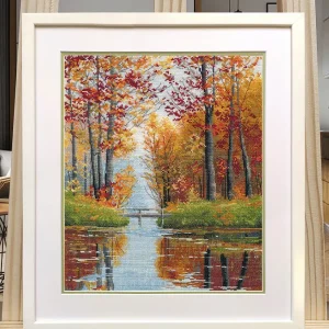 Kit de Punto de Cruz Oven - "Autumn Has Come" (1642) Mayoreo