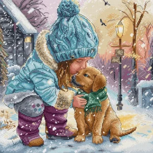 Envío Exprés L9925 Best Friends - Letistitch | Kit de Punto de Cruz