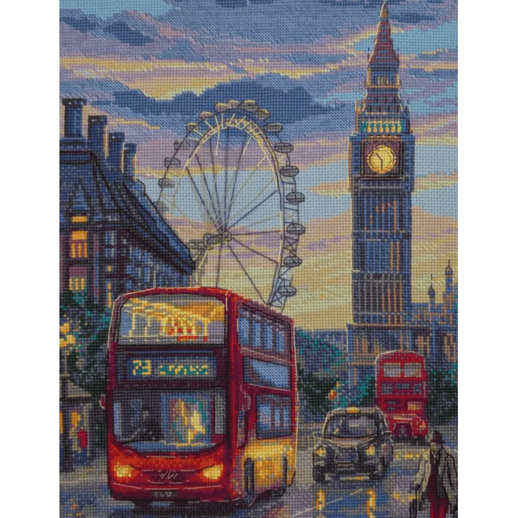 Kit de Punto de Cruz - Aine Collection "Rainy London" A1014 A Buen Precio