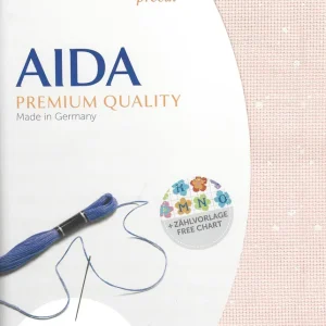 Tela de Punto de Cruz Zweigart 14ct Aida - No. 4259 Splash Pago Seguro