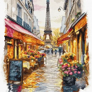 Oferta Flash LetiStitch - Kit de Punto de Cruz "Paris" (L9929)