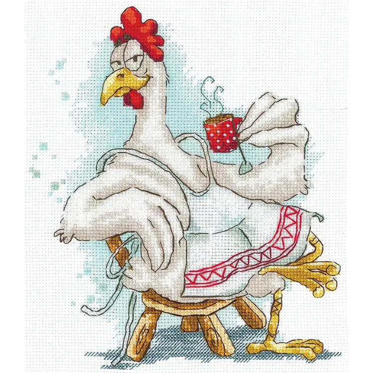 Stock Limitado Kit de Punto de Cruz "Amante del Té" SANCH-12