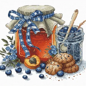 AVA P150 – Homemade Delights | Kit de punto de cruz con temática de cocina Descuento