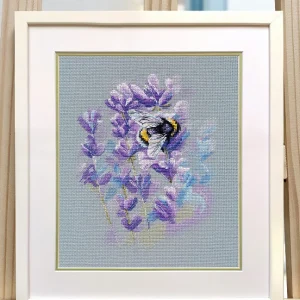 Envío Exprés Kit de Punto de Cruz OVEN 1683 – Bumblebee on Lavender