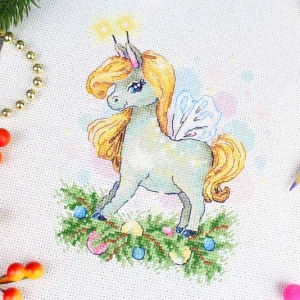 Bestseller Kit de Punto de Cruz MP Studia SM-1251 – Festive Horse