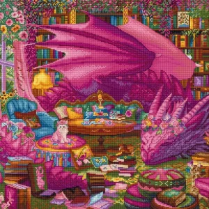 Oferta Limitada Kit de Punto de Cruz LetiStitch L9970 – The Reading Realm