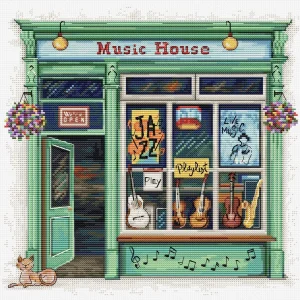 Music House – Kit de Punto de Cruz Luca-S B1440 Exclusivo