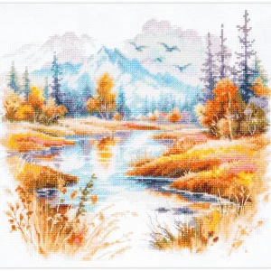 Kit de Punto de Cruz 70-27 “Silence And Coolness” – Magic Needle Súper Precio