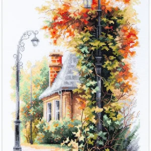 Kit de Punto de Cruz 70-41 “Quiet September” – Magic Needle Edición Limitada