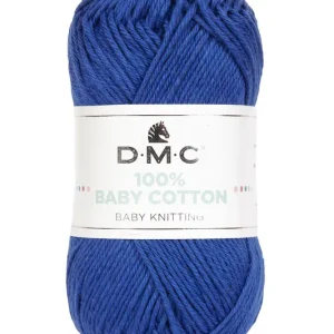 DMC 100% Baby Cotton - Hilo Suave y Seguro para Prendas de Primavera/Verano - 798 Nuevo Modelo