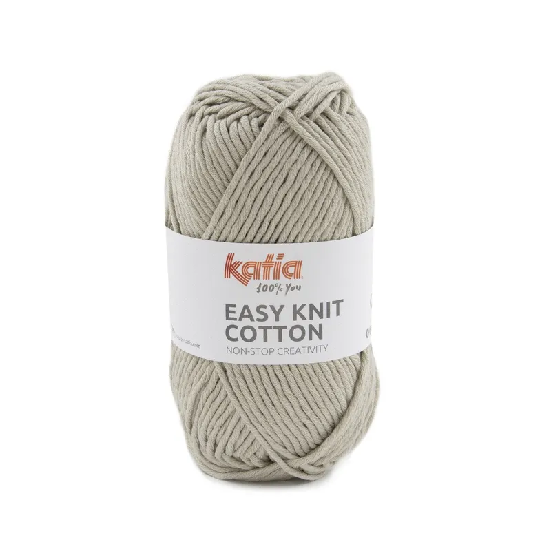 Katia Easy Knit Cotton - Hilo 100% algodón de grosor XL - 7 Hecho A Mano