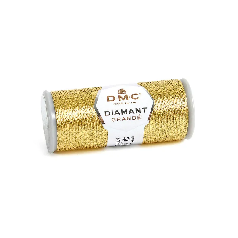 DMC Diamant Grande 381: Hilo metalizado para bordados en relieve - G3821 Novedad