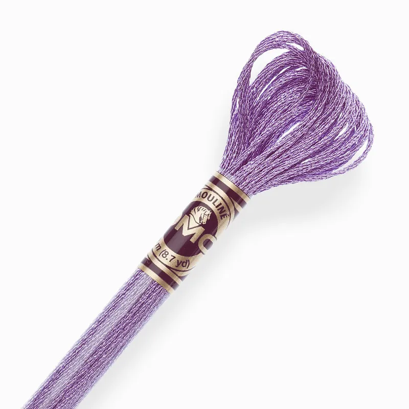 Envío Internacional DMC Mouliné Efectos Luminosos 317W: Hilos metalizados para bordado - E155