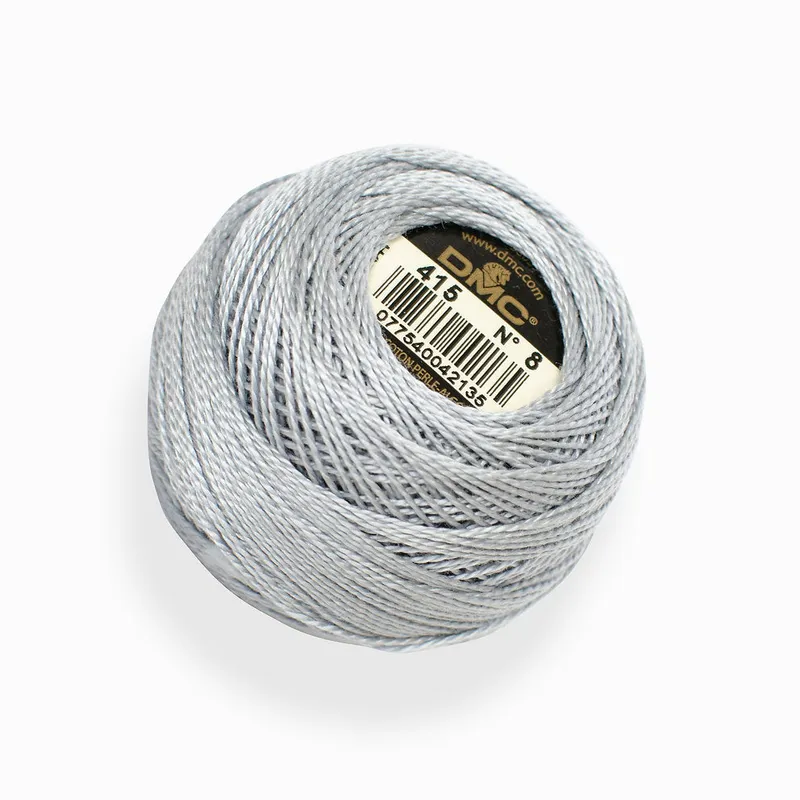 Ovillo PERLÉ 116 DMC ALGODÓN Grosor - 5: Un hilo trenzado para bordados con relieve y elegancia - 415 Precio De Oferta