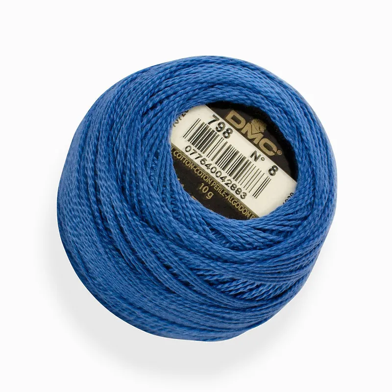 Directo De Fábrica Ovillo PERLÉ 116 DMC ALGODÓN Grosor - 5: Un hilo trenzado para bordados con relieve y elegancia - 798