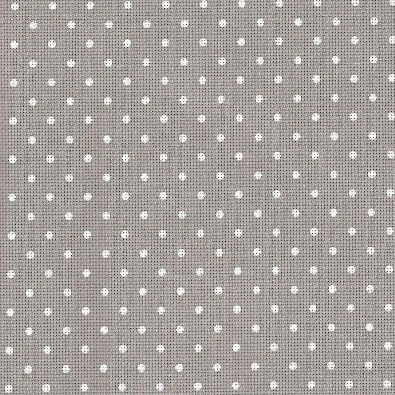 Tela Aida 20 ct. ZWEIGART - Color Taupe 3189 - Calidad Premium para Proyectos de Punto de Cruz Detallados 3326/3189 - 110x98 Profesional