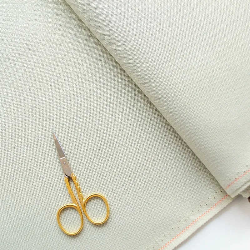 Precio De Fábrica Tela Murano Lugana 32 ct. color Verde claro de ZWEIGART 3984/6047 - 140x198