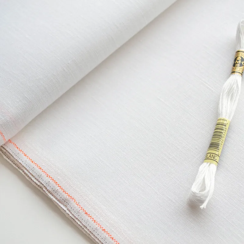 3348/100 Tela Newcastle 40 ct. Color Blanco de ZWEIGART para punto de cruz - 140x248 Oferta Limitada